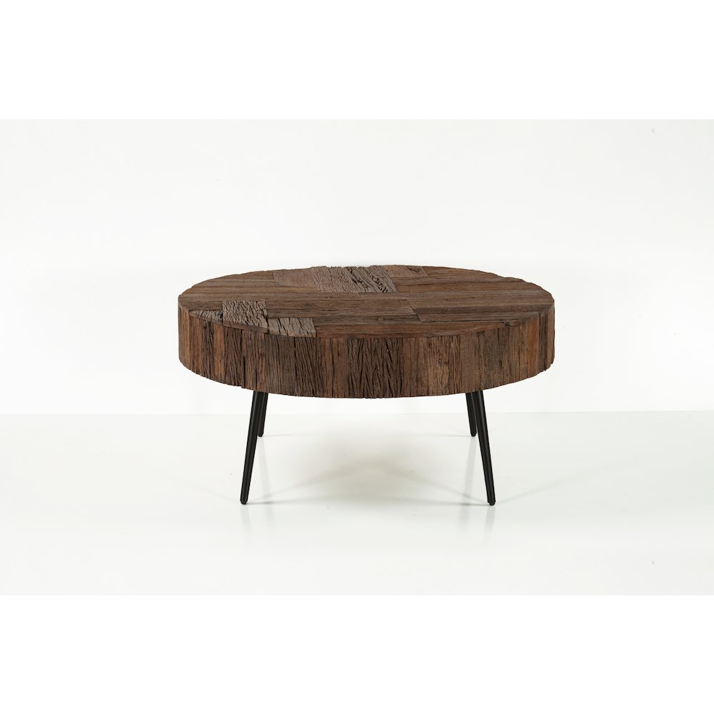 Palm Desert Modern Reclaimed Wood Coffee Table. Picture 4