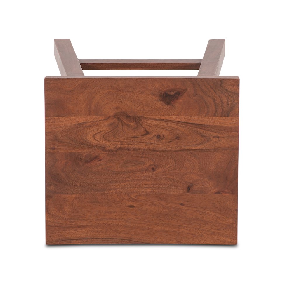 Stavanger Counter Stool in Cinnamon Brown Finish. Picture 4