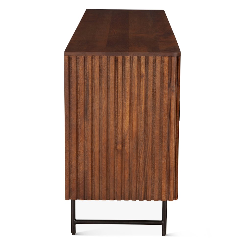Halden 67" Sideboard Pecan Brown. Picture 6