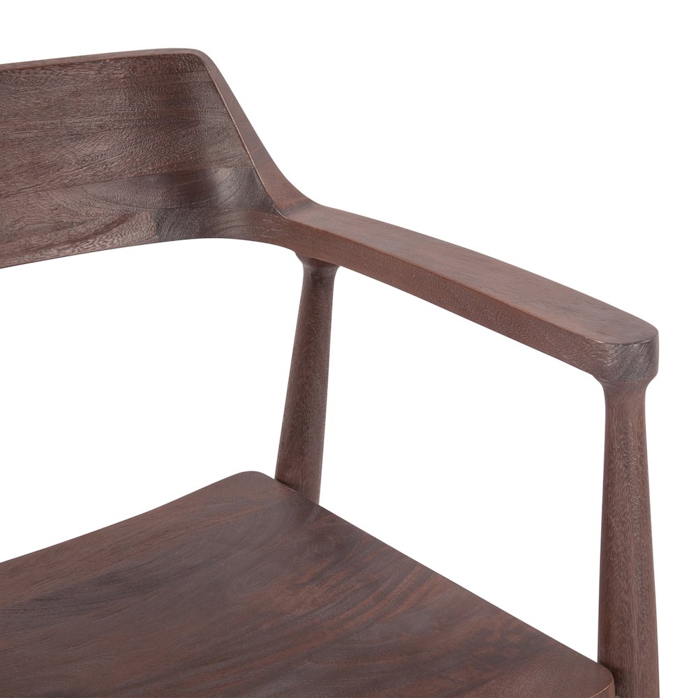 Oxford Dining Chair With Walnut Finish. Picture 2