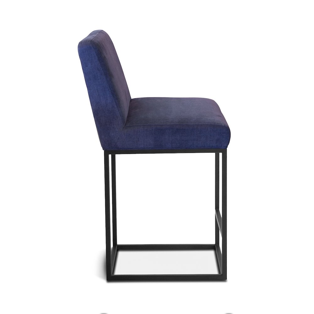 Rebel Navy Blue Counter Chair. Picture 3