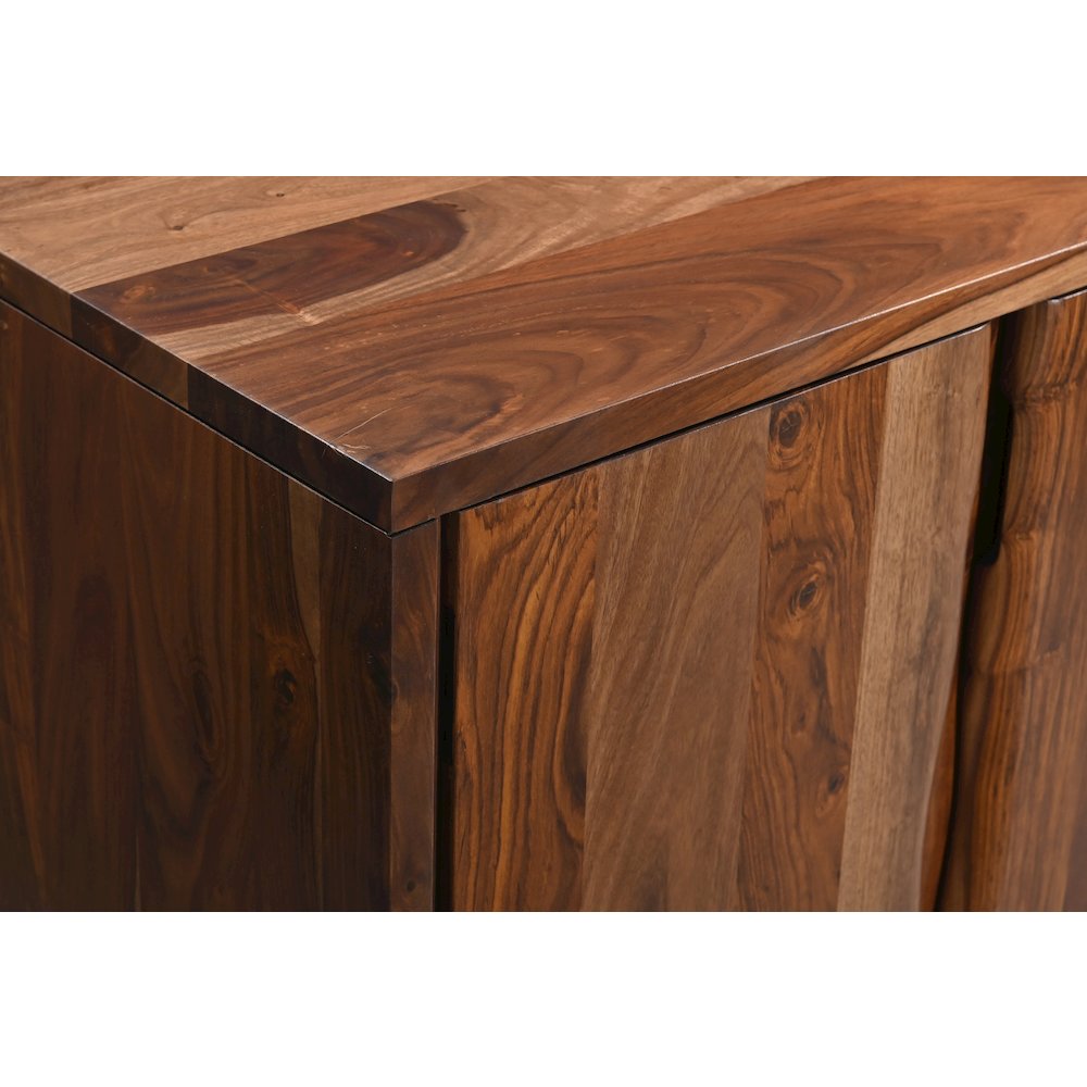 Rosewood 62" Sideboard in Natural Sheesham. Picture 5