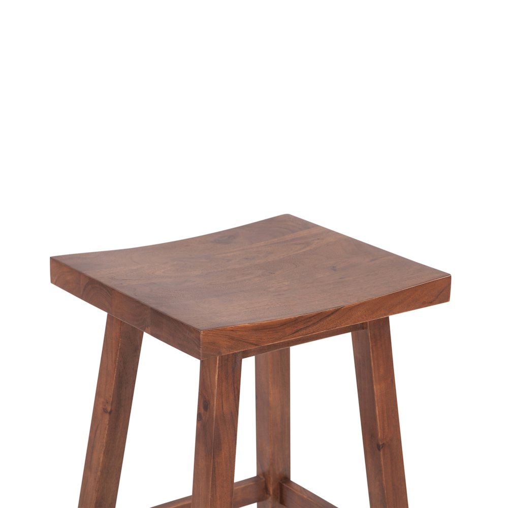 Stavanger Counter Stool in Cinnamon Brown Finish. Picture 2