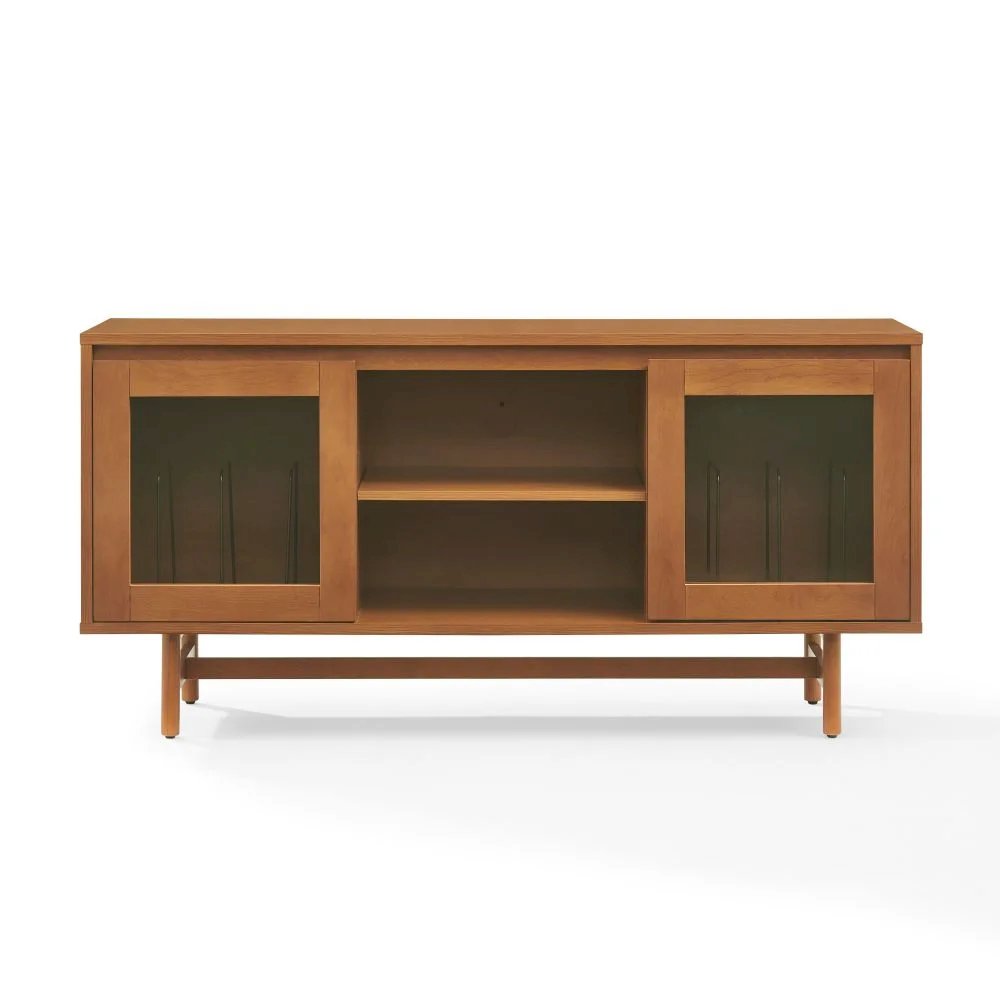 Dempsey Record Player Cabinet With Vinyl Storage. Picture 1