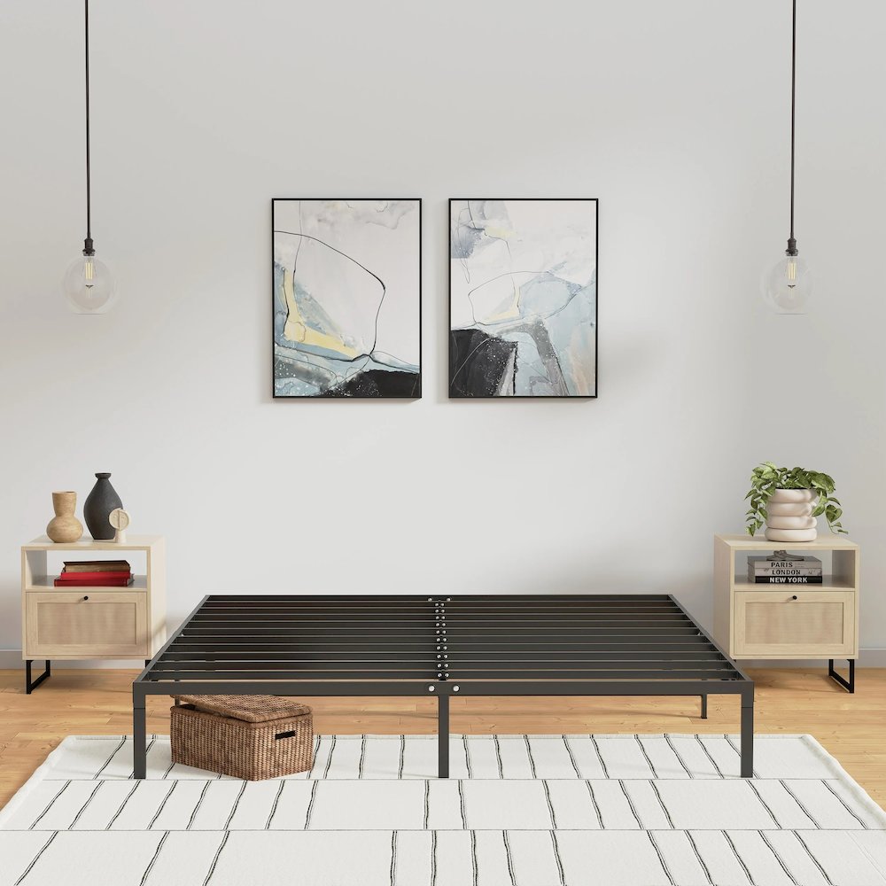 14" Metal Platform Bedframe. Picture 4