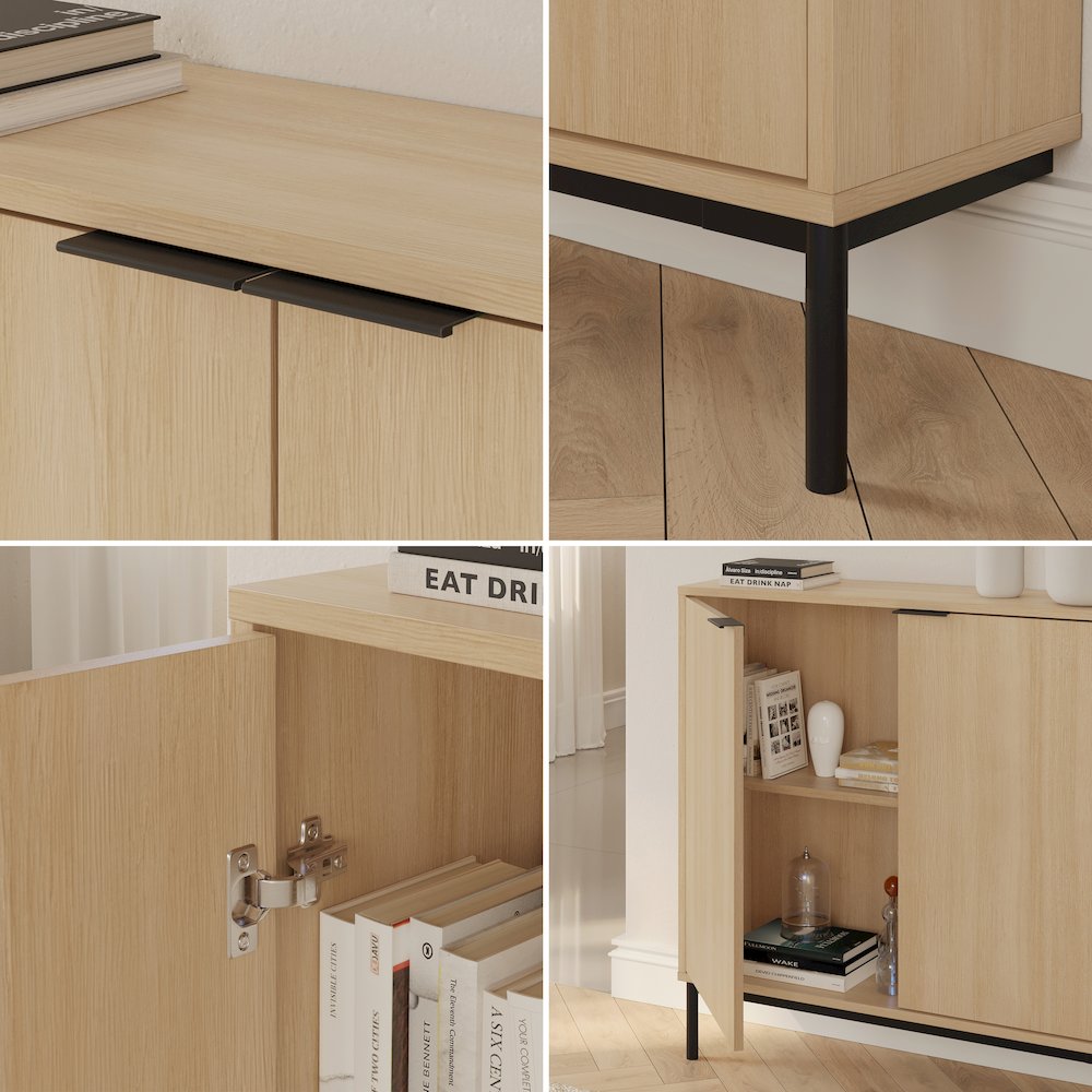 Slim 2-Door Storage Console. Picture 8