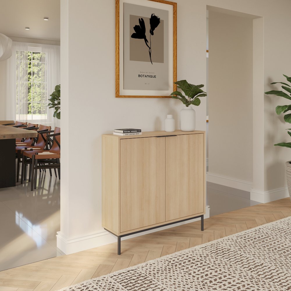 Slim 2-Door Storage Console. Picture 7