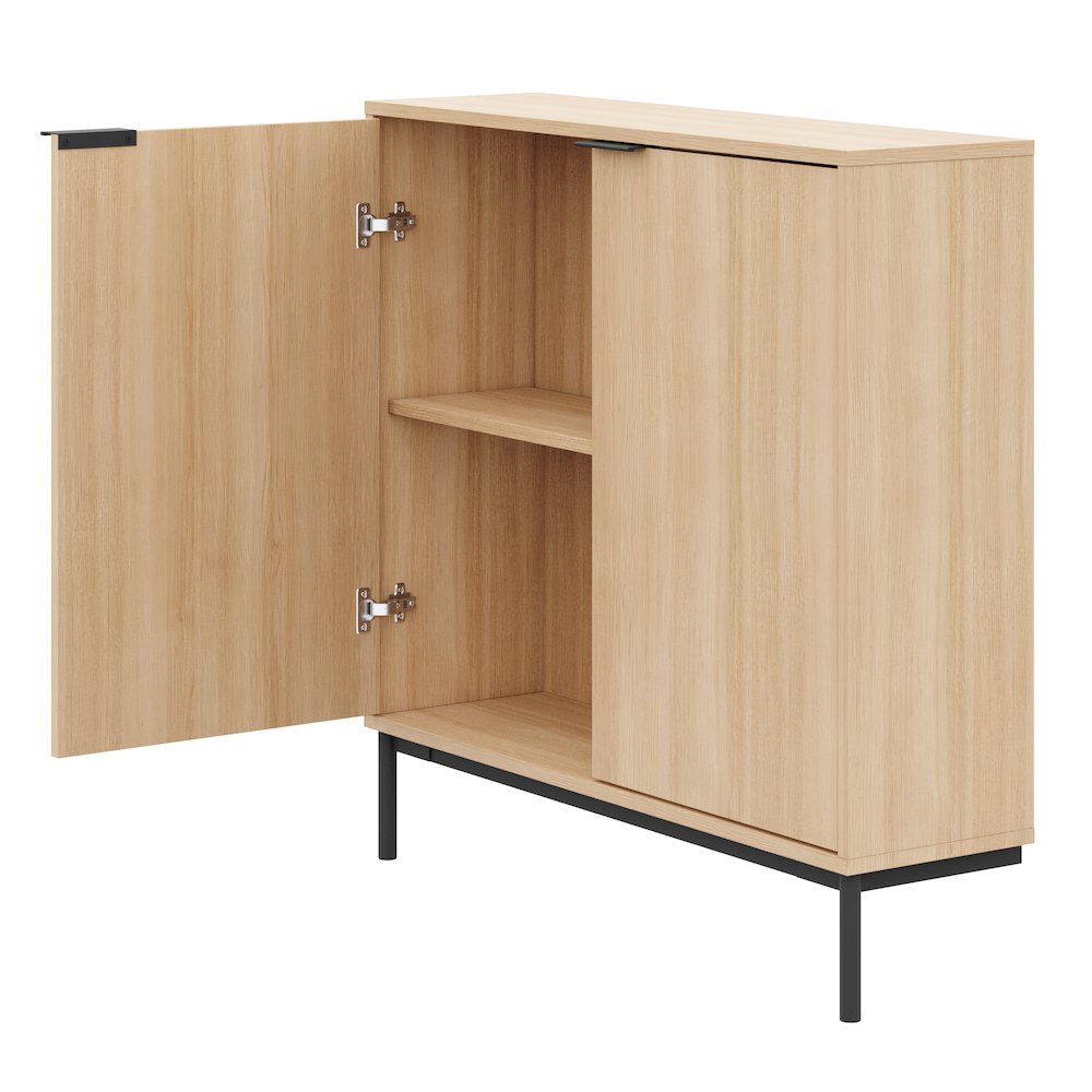 Slim 2-Door Storage Console. Picture 3