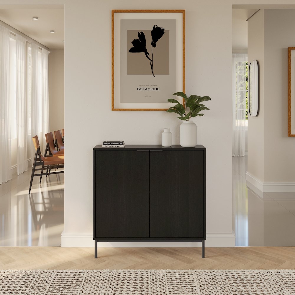 Slim 2-Door Storage Console. Picture 6