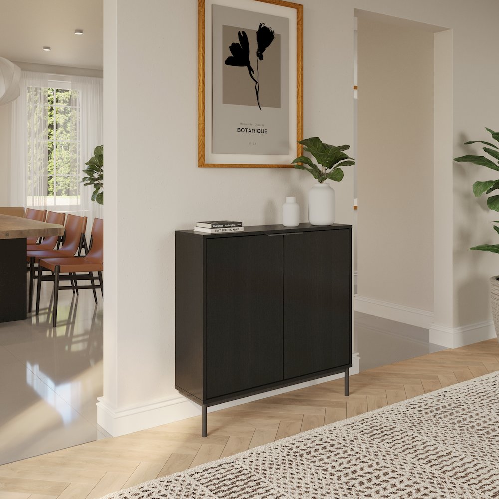 Slim 2-Door Storage Console. Picture 7