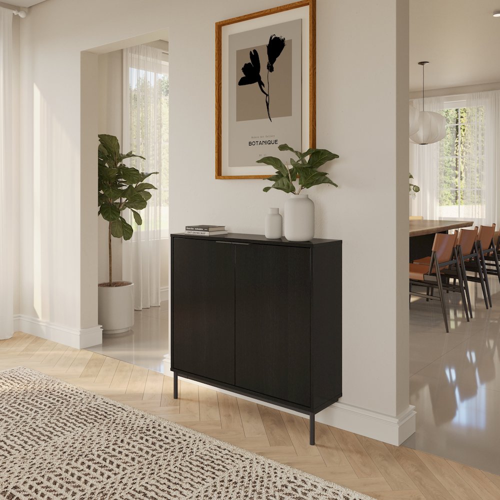 Slim 2-Door Storage Console. Picture 5