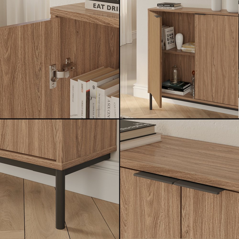 Slim 2-Door Storage Console. Picture 6