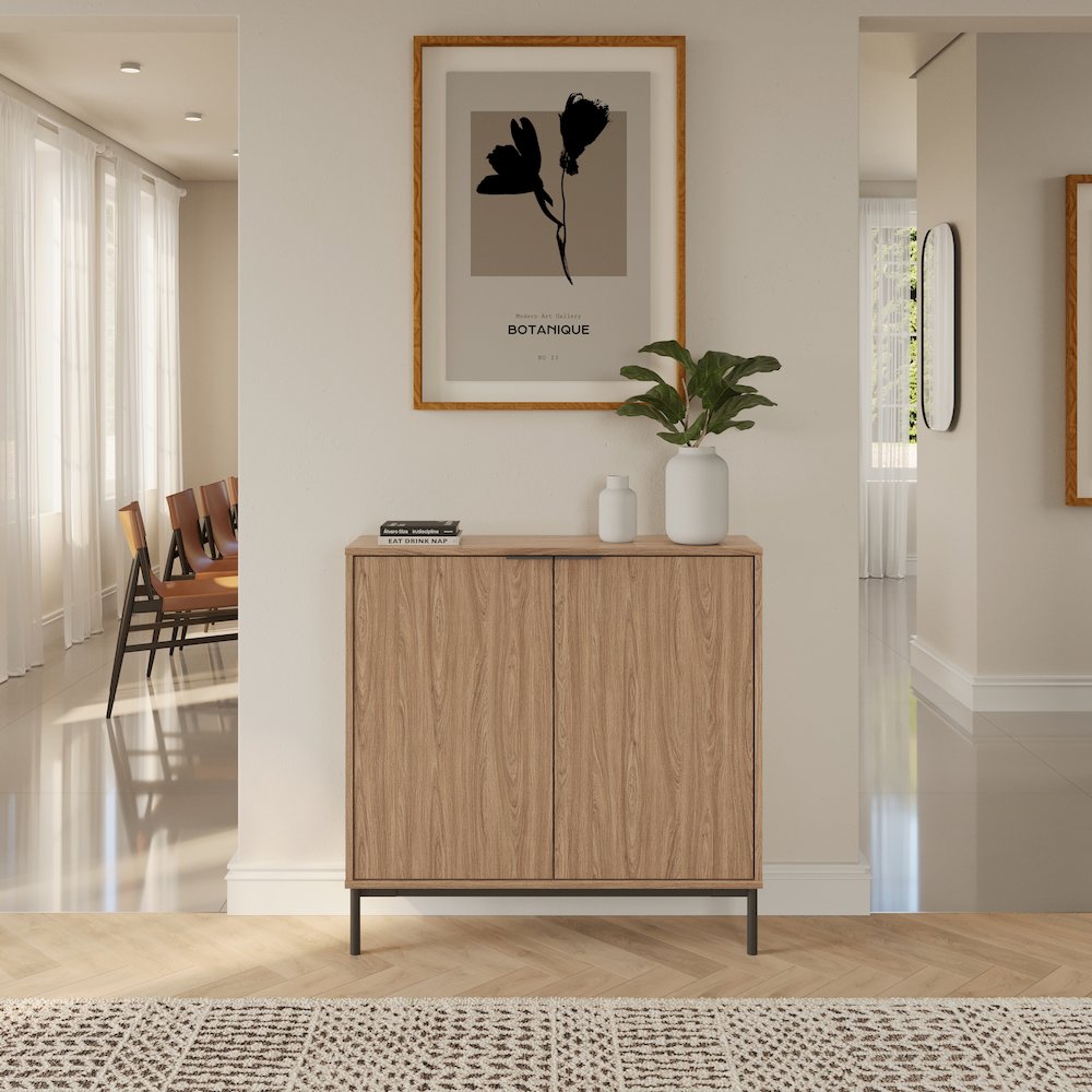Slim 2-Door Storage Console. Picture 8