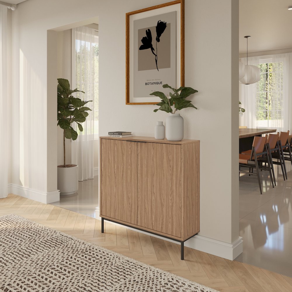 Slim 2-Door Storage Console. Picture 7