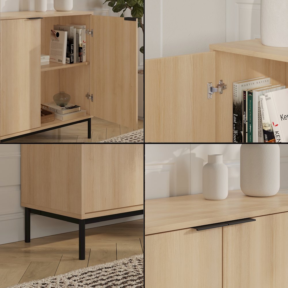 Slim 2-Door Storage Cabinet. Picture 8