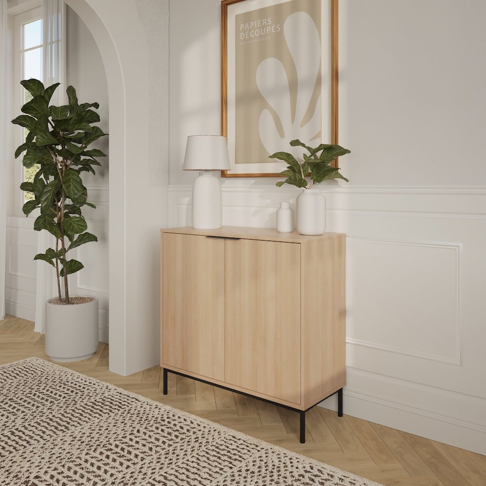 Slim 2-Door Storage Cabinet. Picture 5