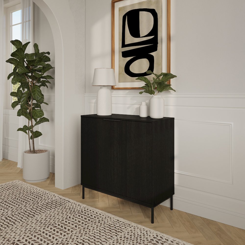 Slim 2-Door Storage Cabinet. Picture 6