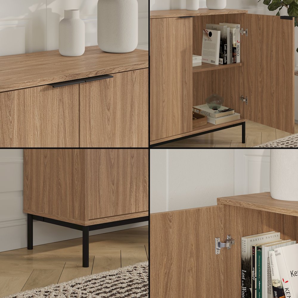 Slim 2-Door Storage Cabinet. Picture 8