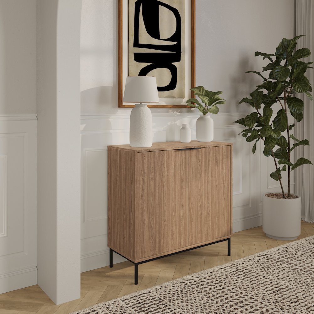Slim 2-Door Storage Cabinet. Picture 7
