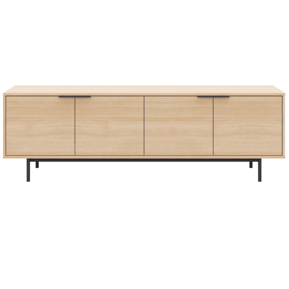 Hamilton 70” TV Stand with 4 Storage Cabinets. Picture 3