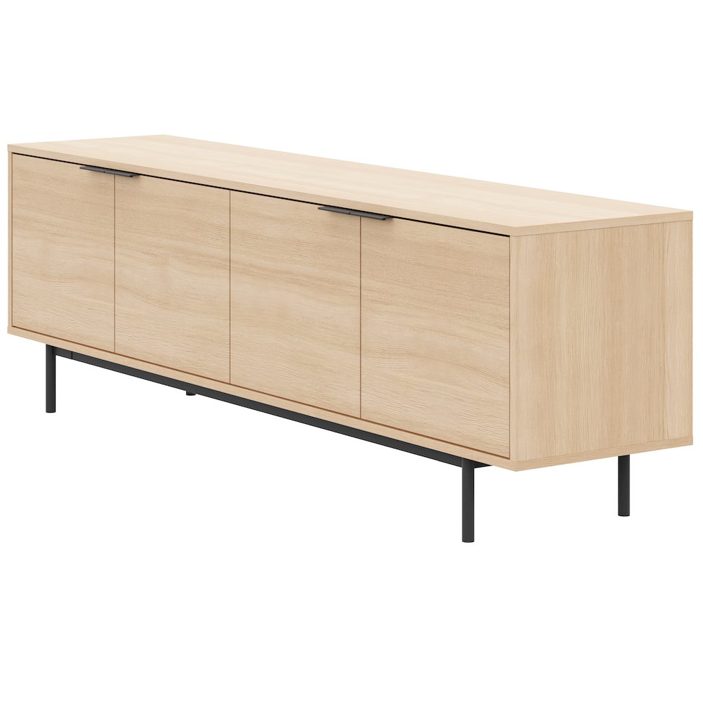 Hamilton 70” TV Stand with 4 Storage Cabinets. Picture 1