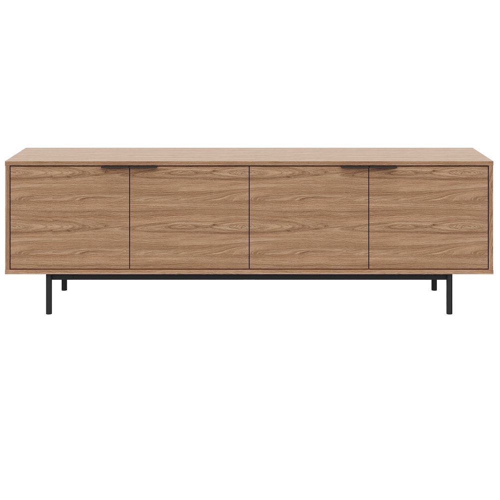 Hamilton 70” TV Stand with 4 Storage Cabinets. Picture 2