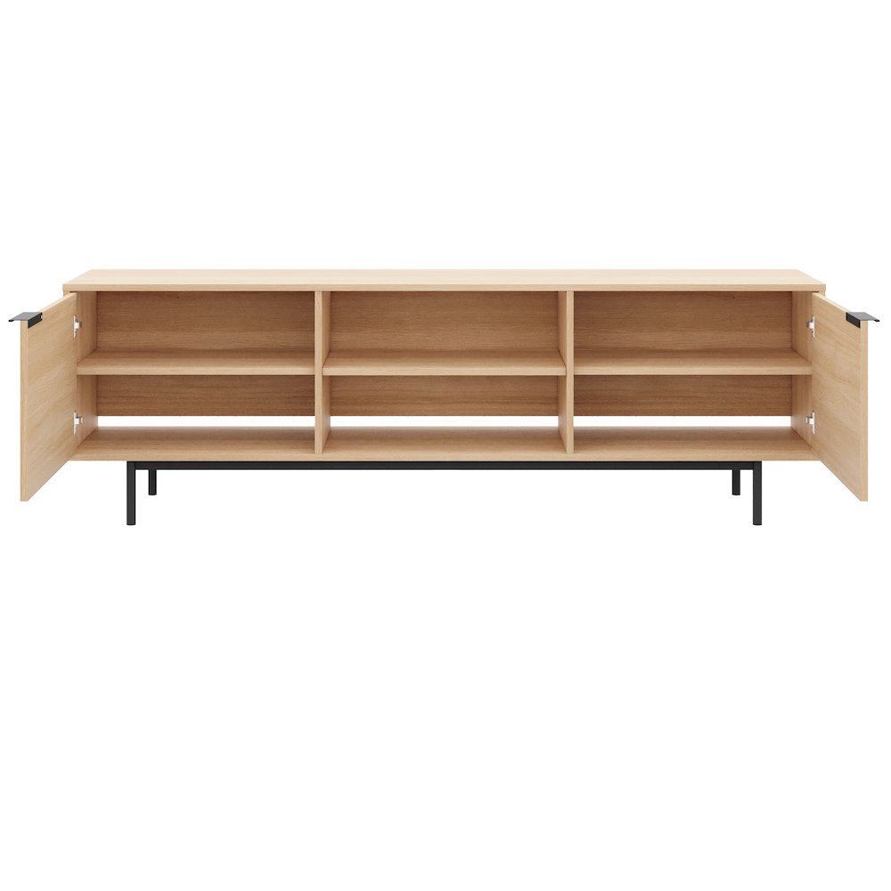 Hamilton 70” TV Stand with 2 Storage Cabinets. Picture 4