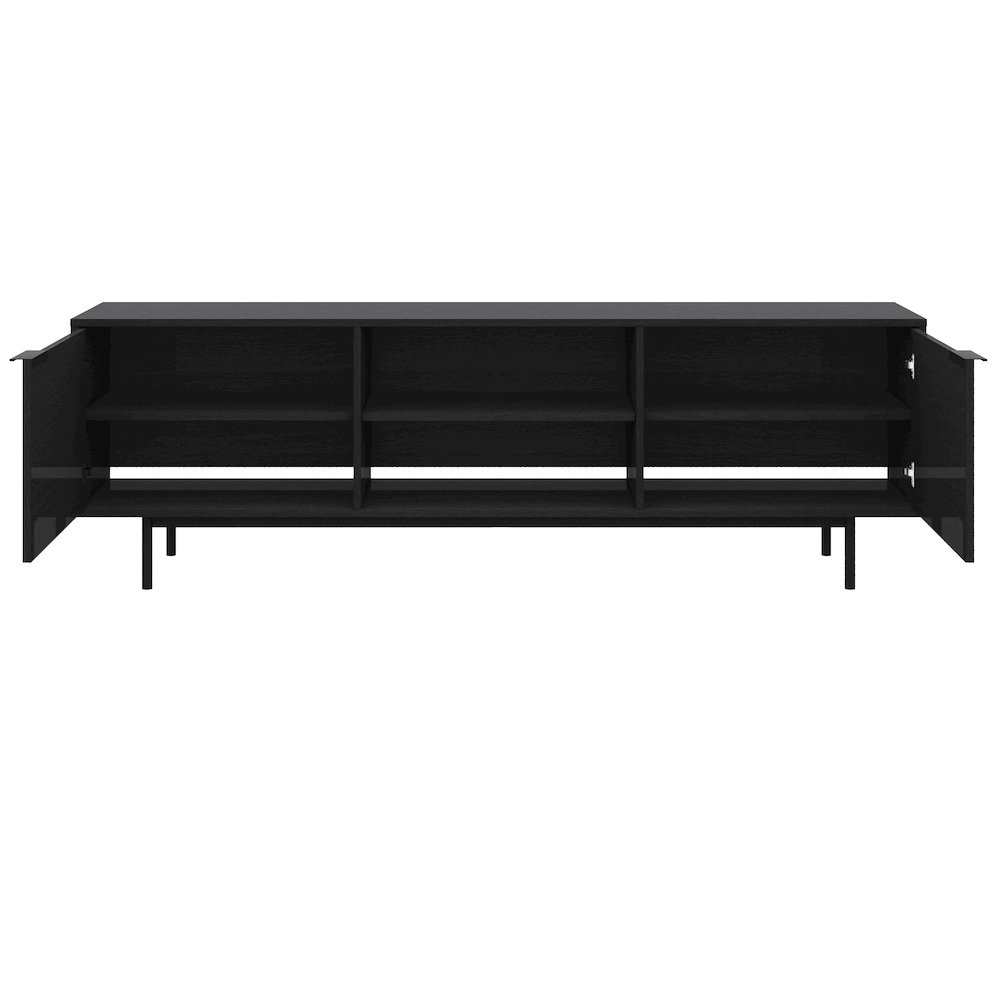Hamilton 70” TV Stand with 2 Storage Cabinets. Picture 3