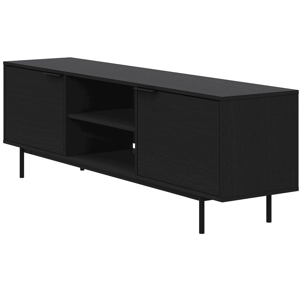 Hamilton 70” TV Stand with 2 Storage Cabinets. Picture 1