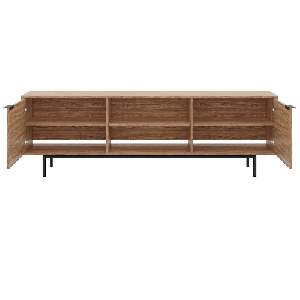Hamilton 70” TV Stand with 2 Storage Cabinets. Picture 4