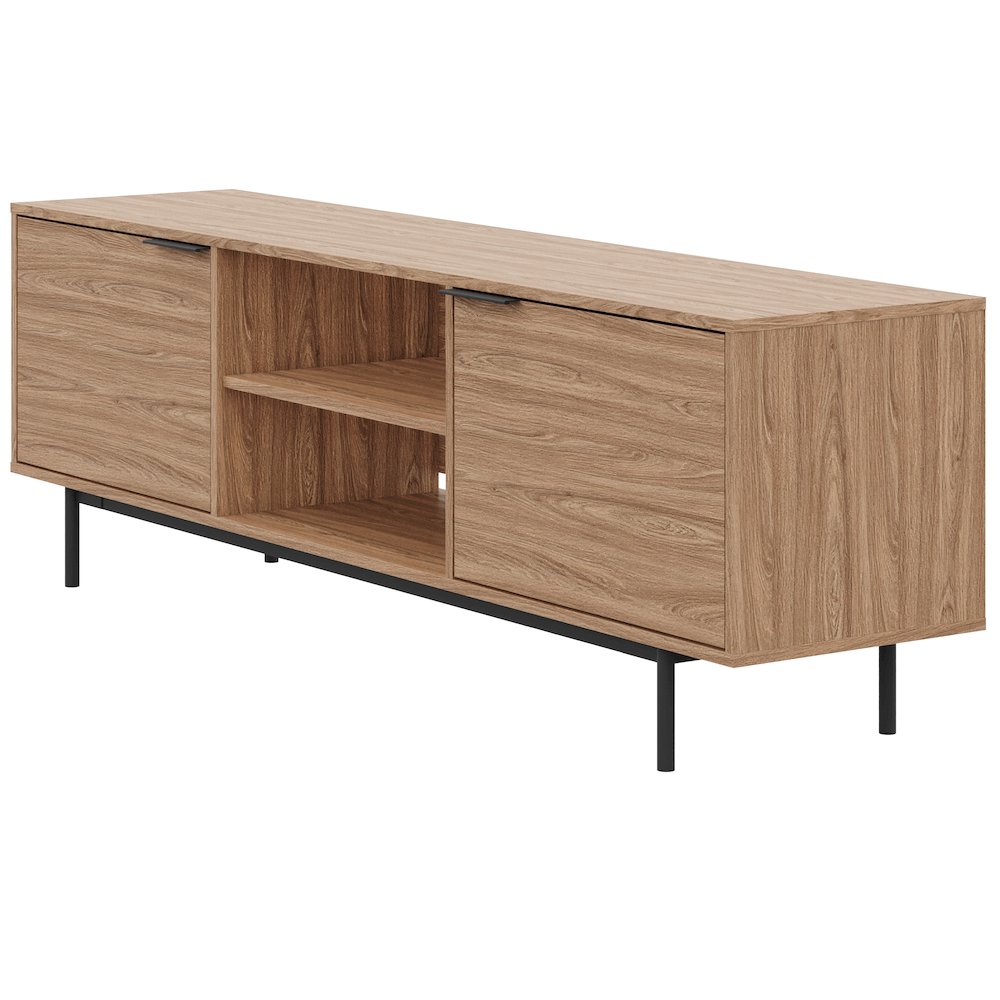 Hamilton 70” TV Stand with 2 Storage Cabinets. Picture 1