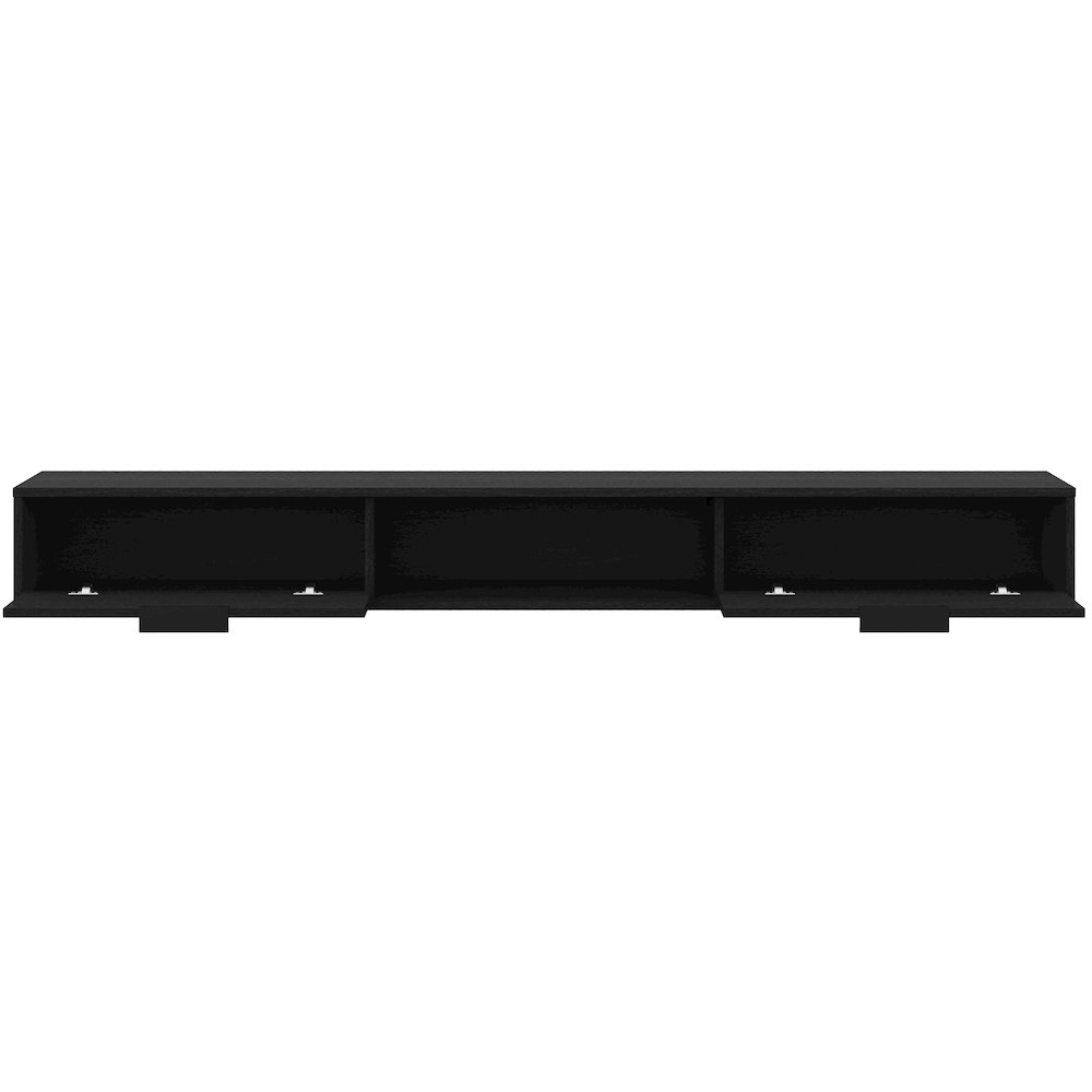 Slim 72” Wall-mounted TV Stand with 2 Storage Cabinets. Picture 4