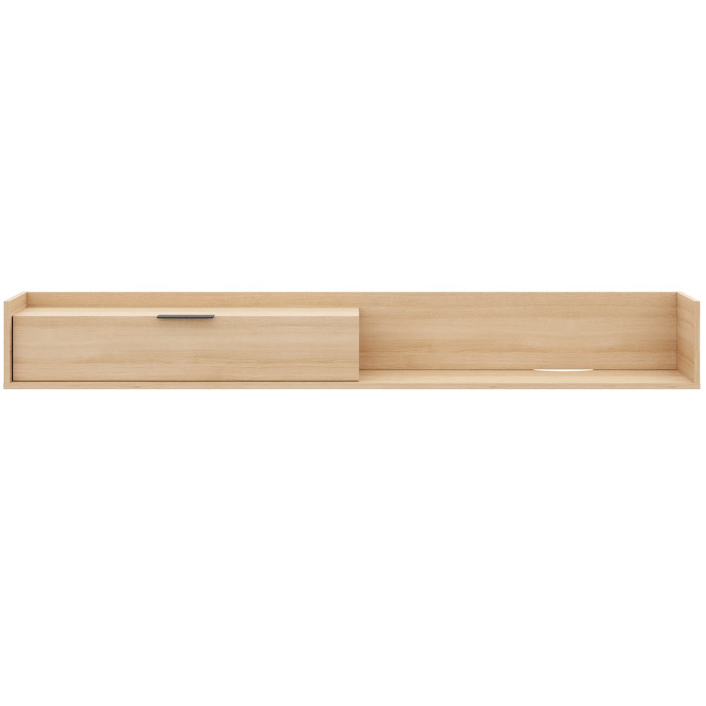 Slim 72” Wall-mounted TV Stand with Storage Cabinet. Picture 2