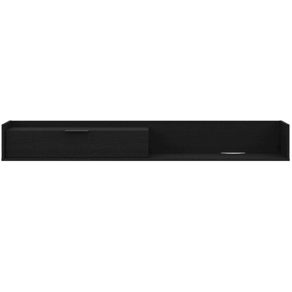 Slim 72” Wall-mounted TV Stand with Storage Cabinet. Picture 3