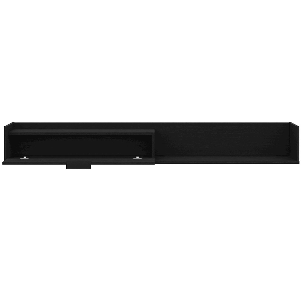 Slim 72” Wall-mounted TV Stand with Storage Cabinet. Picture 4