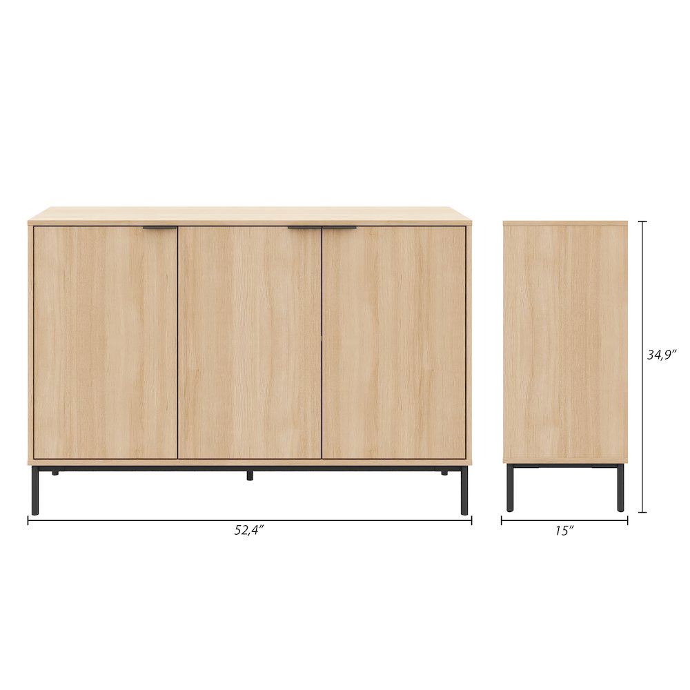 Connor 3-Door Buffet. Picture 3