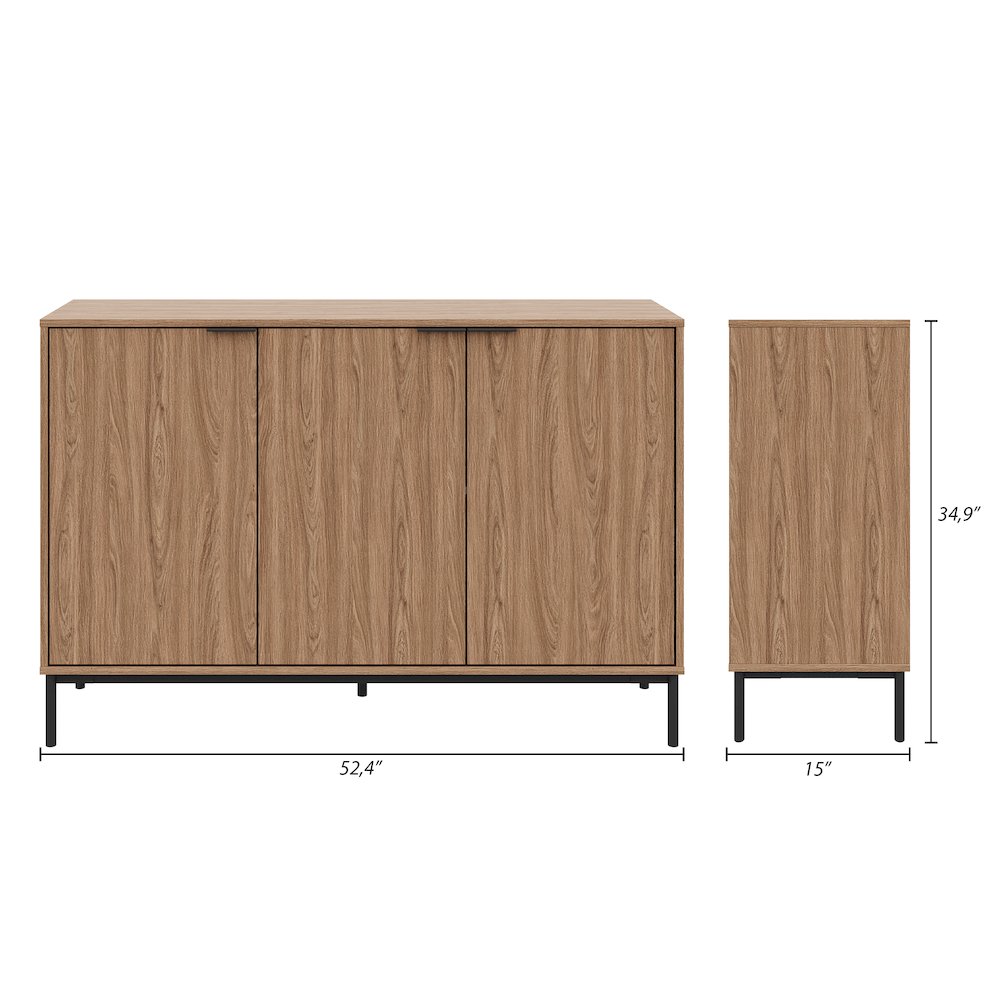 Connor 3-Door Buffet. Picture 6