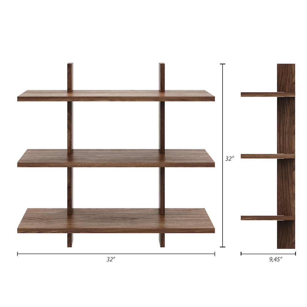 Modular wall shelving system. Picture 3