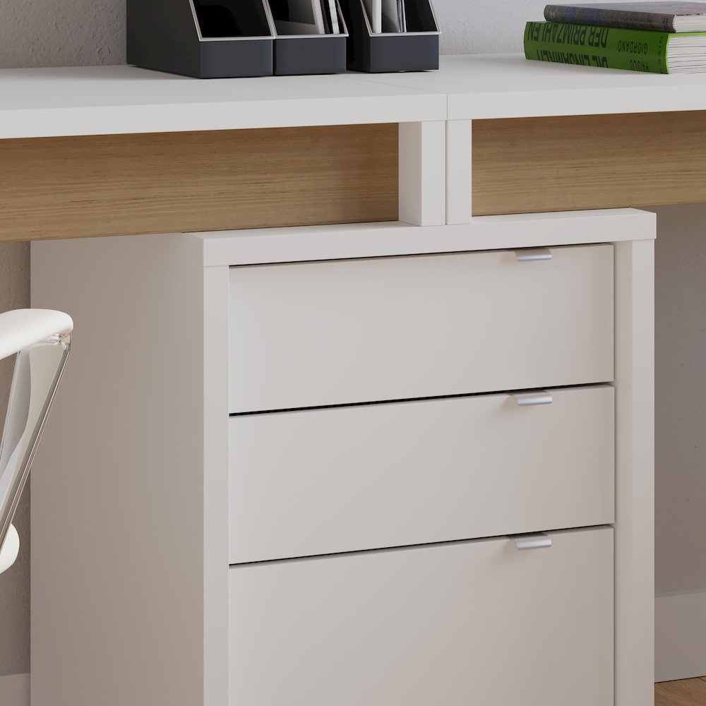 Multi-Purpose Storage Office Storage And Filling Cabinet, White. Picture 3