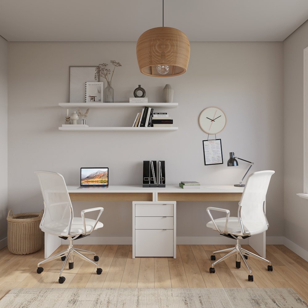 Multi-Purpose Storage Office Storage And Filling Cabinet, White. Picture 4