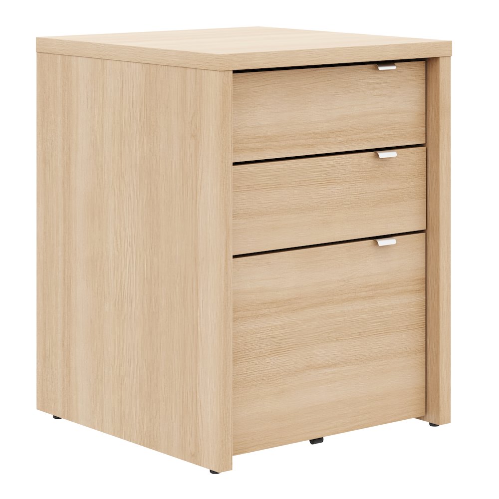 Multi-Purpose Storage Office Storage And Filling Cabinet In Natural Blonde Oak. Picture 1