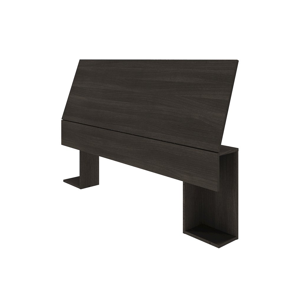 Storage Headboard, Queen|Ebony. Picture 3