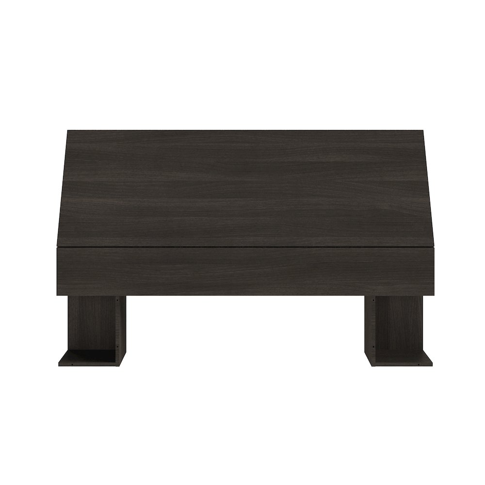 Storage Headboard, Queen|Ebony. Picture 1