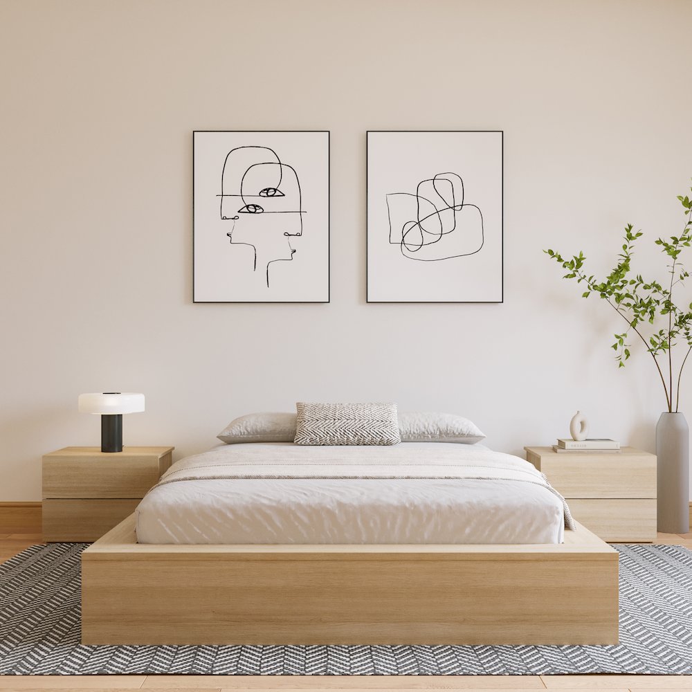 James Platform Bed. Picture 4