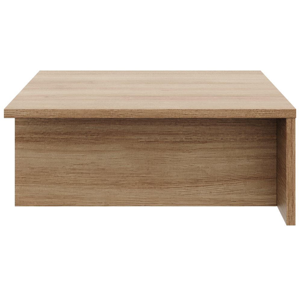 Kanso Nightstands set of 2 Brown Oak Color. Picture 3