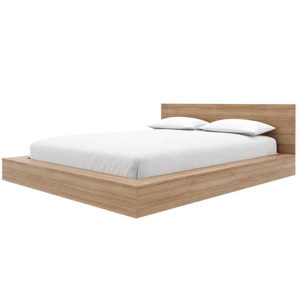 Kanso Low Platform Bed Set. Picture 1