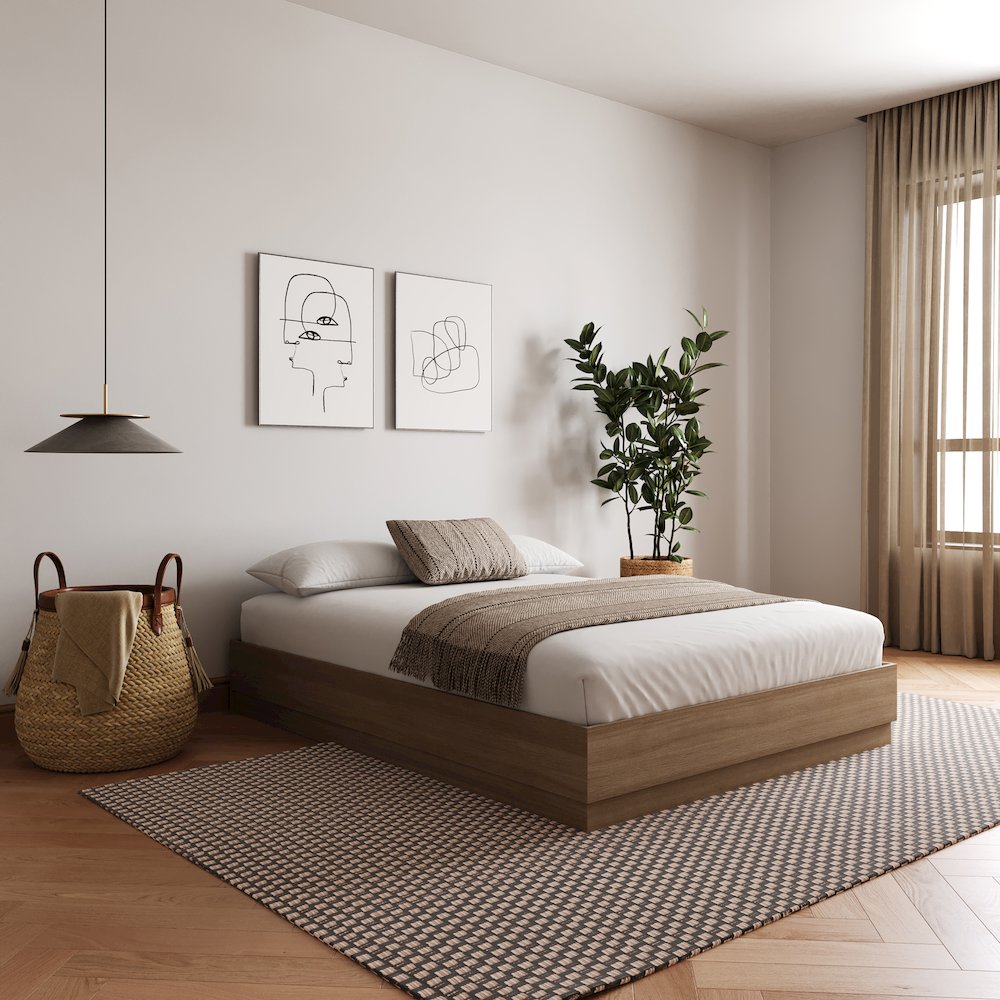 Milano Platform Bed Frame. Picture 4