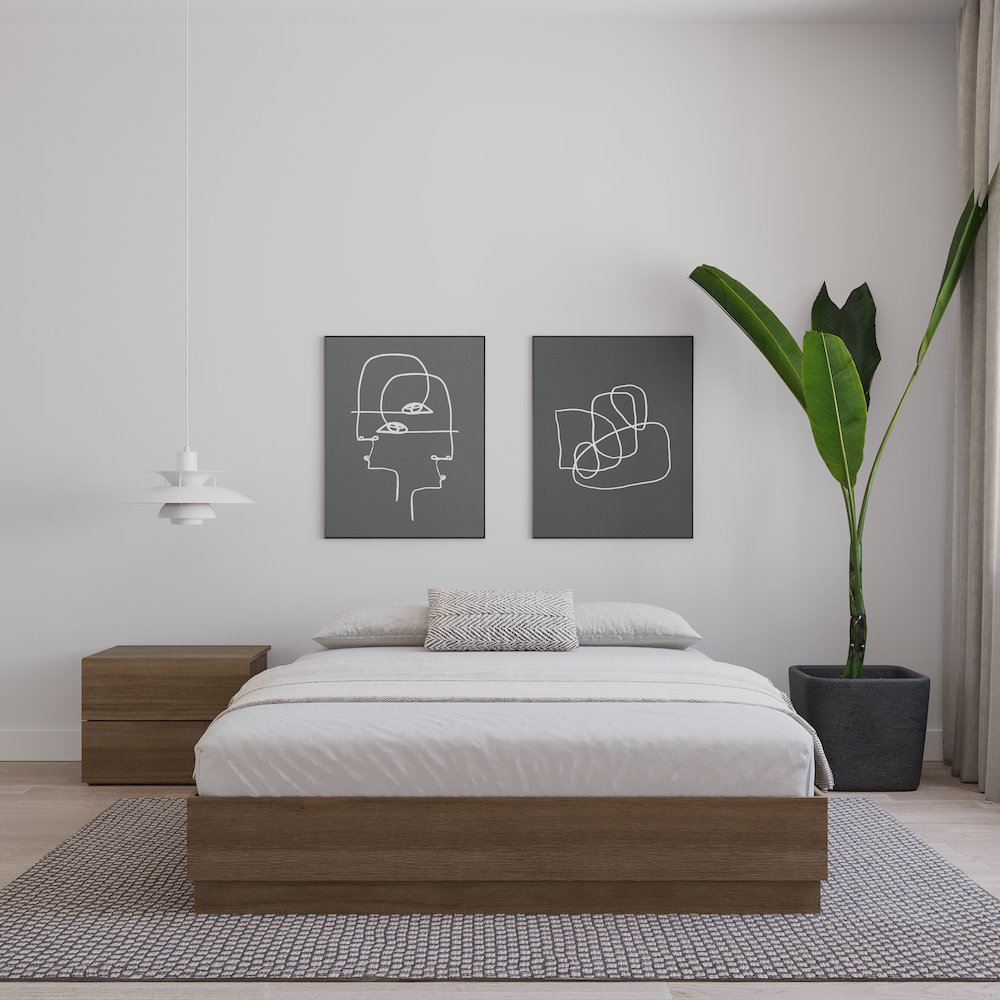 Milano Platform Bed Frame. Picture 5