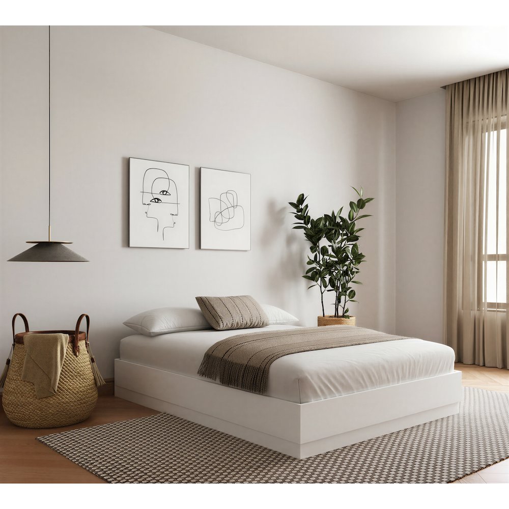 Milano Platform Bed Frame. Picture 4