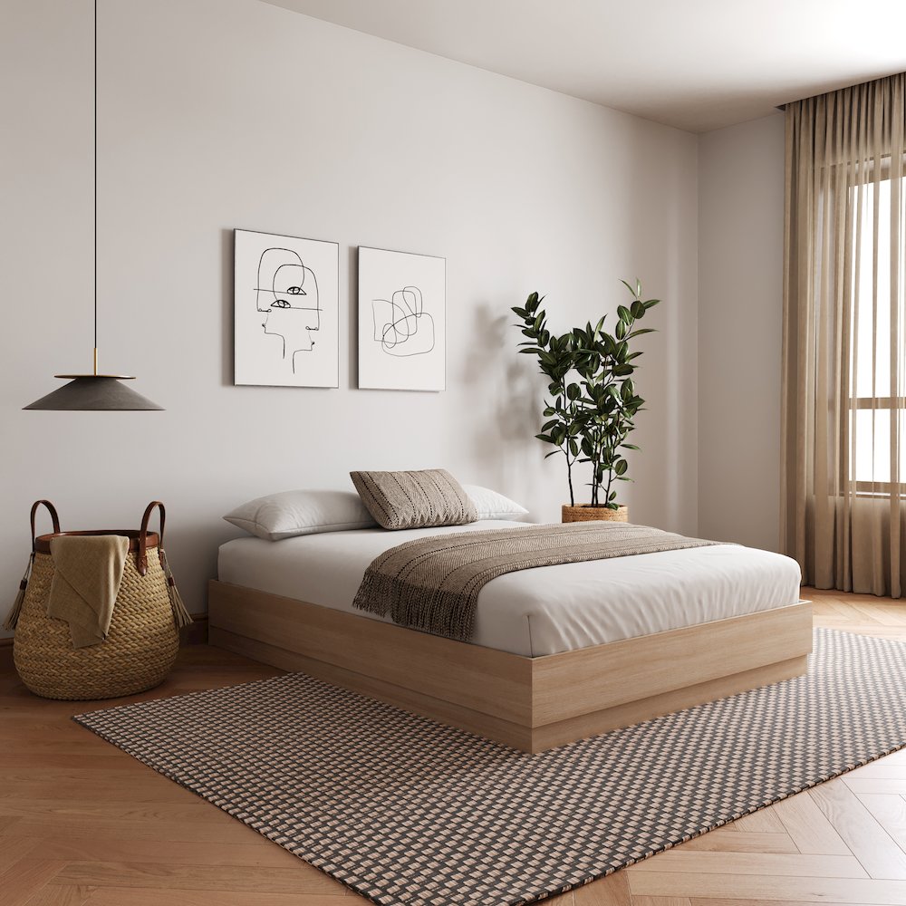 Milano Platform Bed Frame. Picture 2